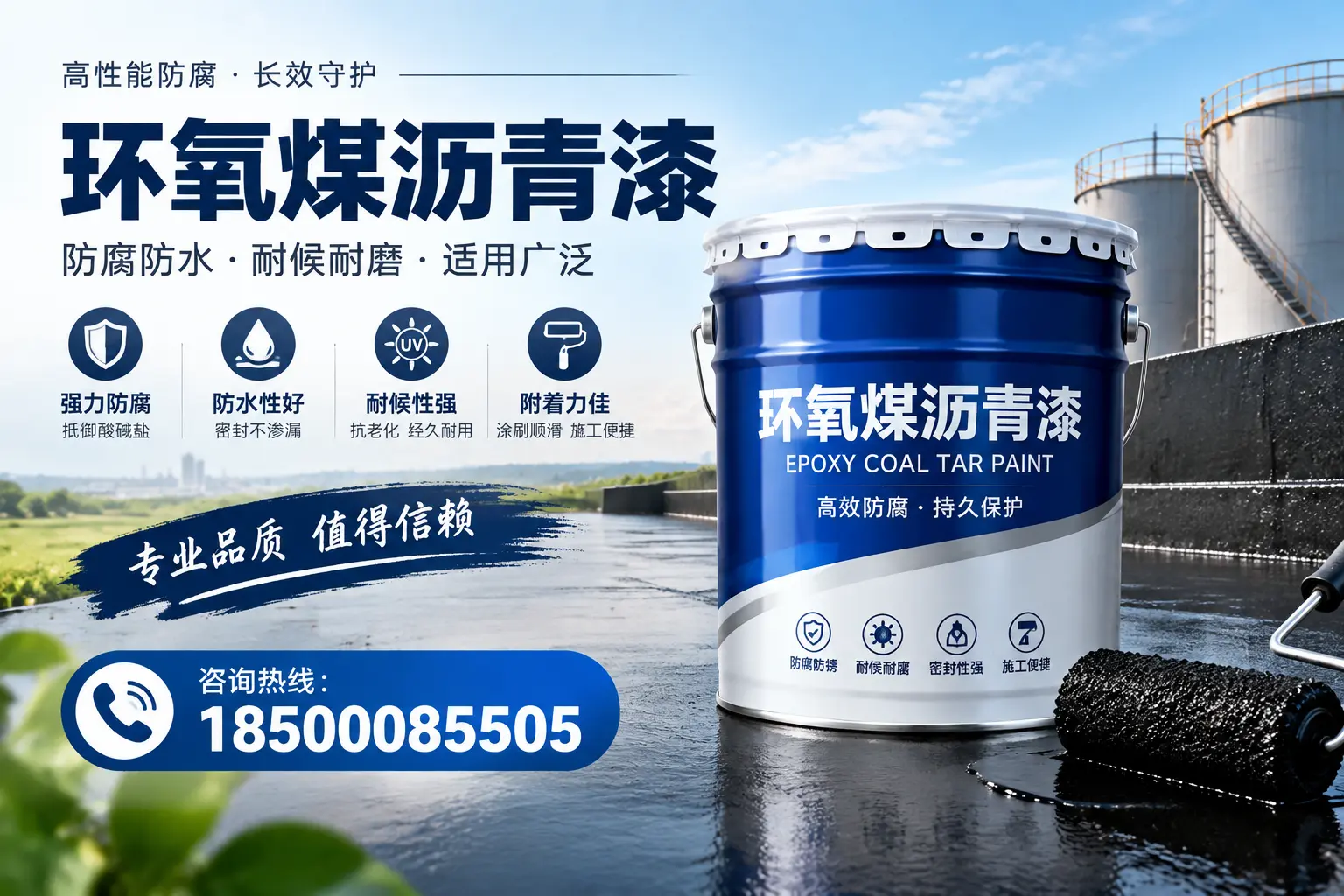 环氧煤沥青漆与油漆的区别，延边消费者最关心的问题